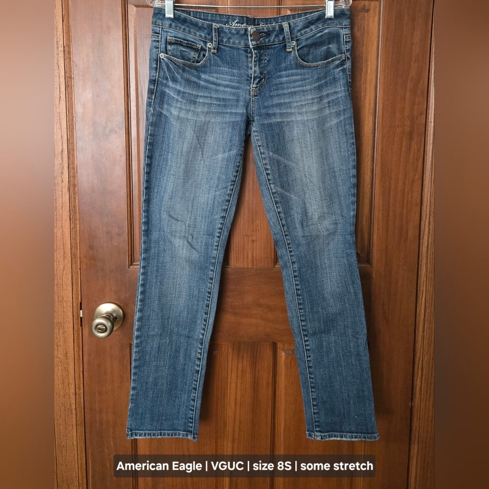VGUC American Eagle Faded Wash Jeans